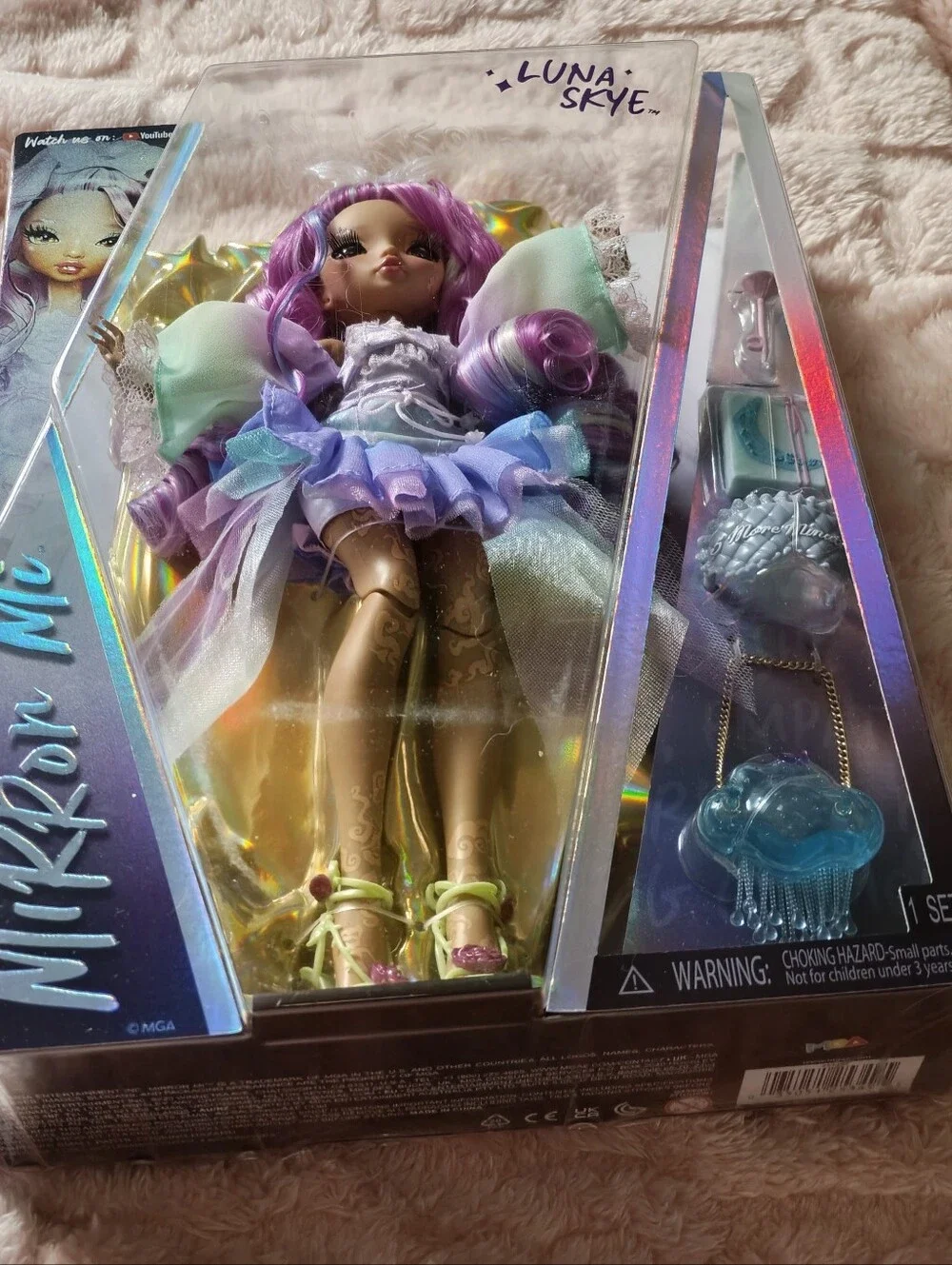 MGA New Fashion Doll Series Mirror Mi Luna Skye Doll - New In Package